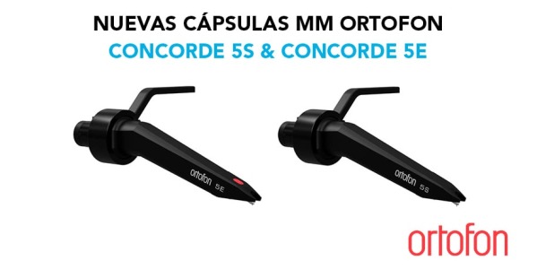 Nuevas cápsulas MM Ortofon Concorde 5E y Concorde 5S