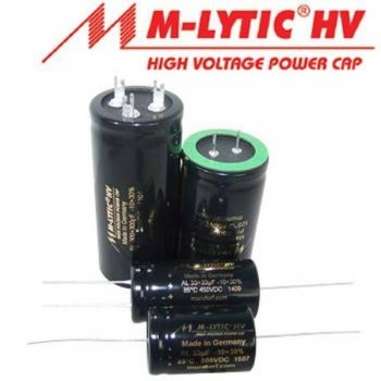 Mundorf MLytic HV. Condensador electrolítico.