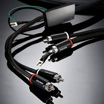 Furutech AG-12-R4. Cable de fono para tocadiscos  de 1,2 Metros de doble RCA a doble RCA.
