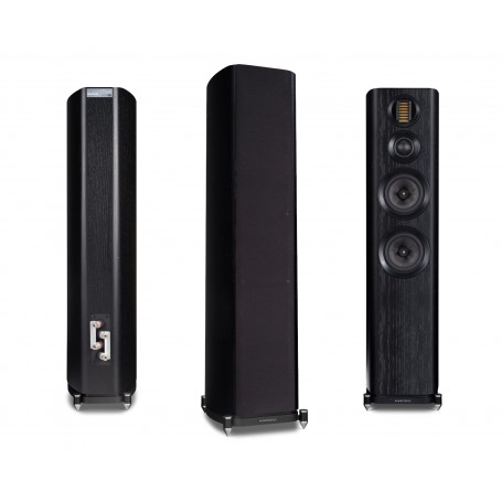 WHARFEDALE EVO 4.4. 3-way / 4-speaker bass-reflex column and exceptional quality / price ratio.