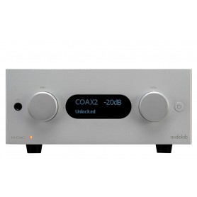 AUDIOLAB M-DAC +. MDAC + with new aluminum chassis and Oled screen.