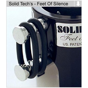 Solid Tech Feet of Silence, juego de 18 anillas para 15-40kg