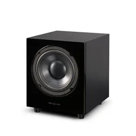 WHARFEDALE WH-D10. 150 W. 1 woofer 10''. 30-150 Hz. Corrección de fase. 363+30 x 333 x 372+22 mm.