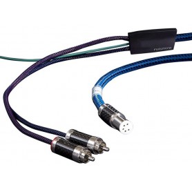 FURUTECH AG-16. Cable de phono para tocadiscos de DIN a 2 RCA con toma de tierra