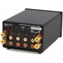 MICRO SIZE Amplifier, 40 watts at 8 Ohms, 4 stereo analog inputs, USB input for computer