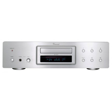 VINCENT AUDIO CD-S1.2. CD player with tube output and digital inputs. Silver