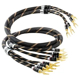 VINCENT AUDIO Bi-Wire Cable. Assembled speaker cables