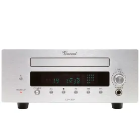 VINCENT AUDIO CD-200. Lector de CD de tamaño reducido con salida a válvulas.