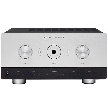 COPLAND CTA 407. Stereo integrated amplifier with 100% tube architecture and very high performance.