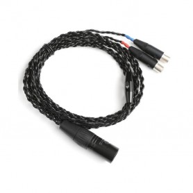 Audeze Cable balanceado de 4-Pines compatible con todos los auriculares Audeze de la serie LCD.