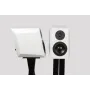 Verus Canor bookshelf speaker, compact 2-way monitor. White.