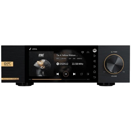 ZIDOO EVERSOLO DMP-A6 "Master Edition". Reproductor de audio en red. Airplay, Spotify Connect, Tidal, Qobuz. Negro.