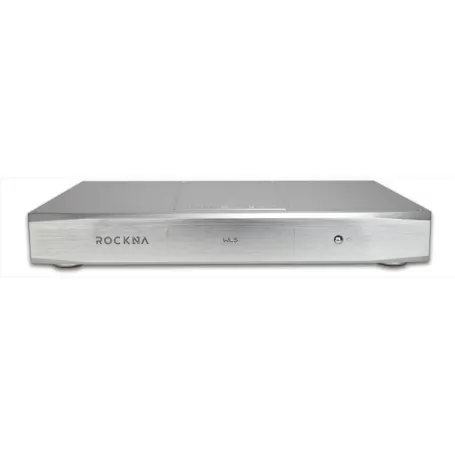 ROCKNA AUDIO Wavelight Server. WLS, socio fuente para conversores DAC. Plateado.