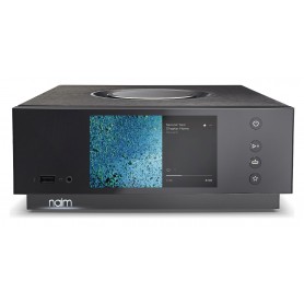 NAIM Uniti Atom. Compact receiver with integrated streaming. 2 x 40 W at 8 Ω.