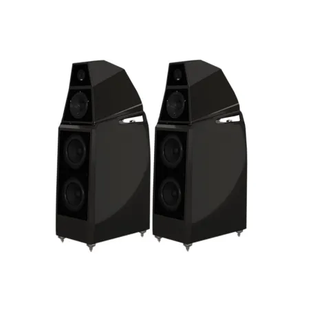 WILSON AUDIO Sasha V. 

Suelo. 3 vías (1 tweeter 1'' + 1 medios 7'' + 2 woofers 8''). 20 - 32.000 Hz. 88 dB. 4 ohmios. Carbon