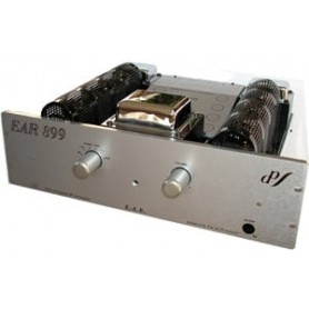 EAR Yoshino 899
Amplificador integrado a válvulas. 2 x 70 W
VÁLVULAS DE SALIDA: 4 X KT90 (CADA CANAL)