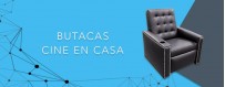 Butacas para Cine en Casa - Audiohum Alta Fidelidad