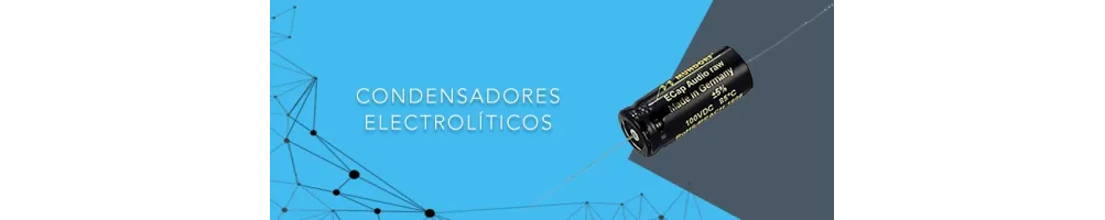 Condensadores electrolí­ticos - Audiohum Alta Fidelidad