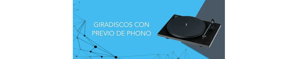 Giradiscos con Previo de Phono - Comprar Giradiscos con Previo de Phono de Calidad