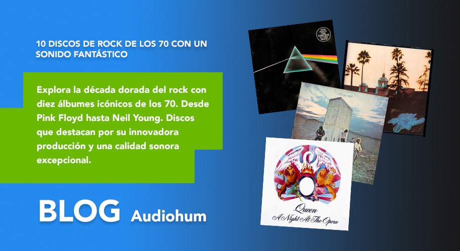 10 Mejores Discos de rock de los 70 Audiohum