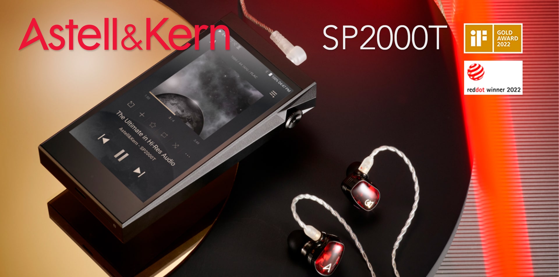 Astell & Kern SP2000T disponible en Audiohum comprar en color gris