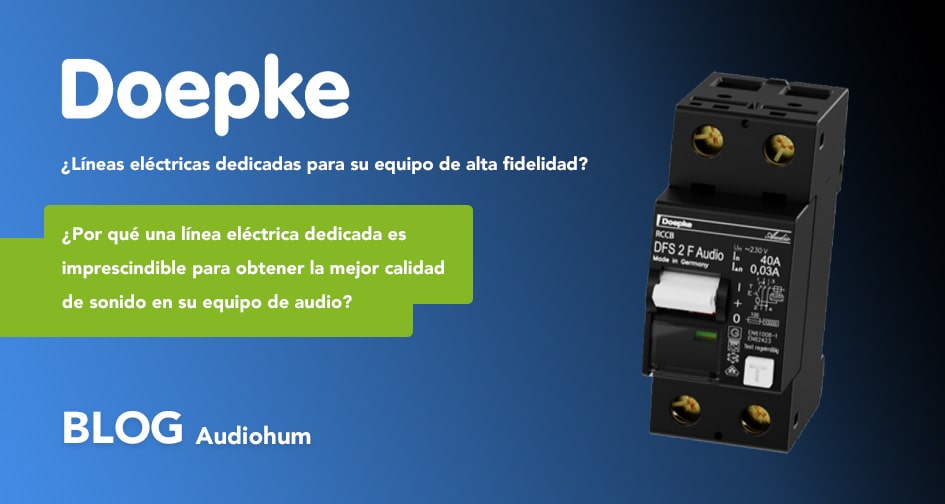 Interruptor diferencial Doepke DFS-2F Audio