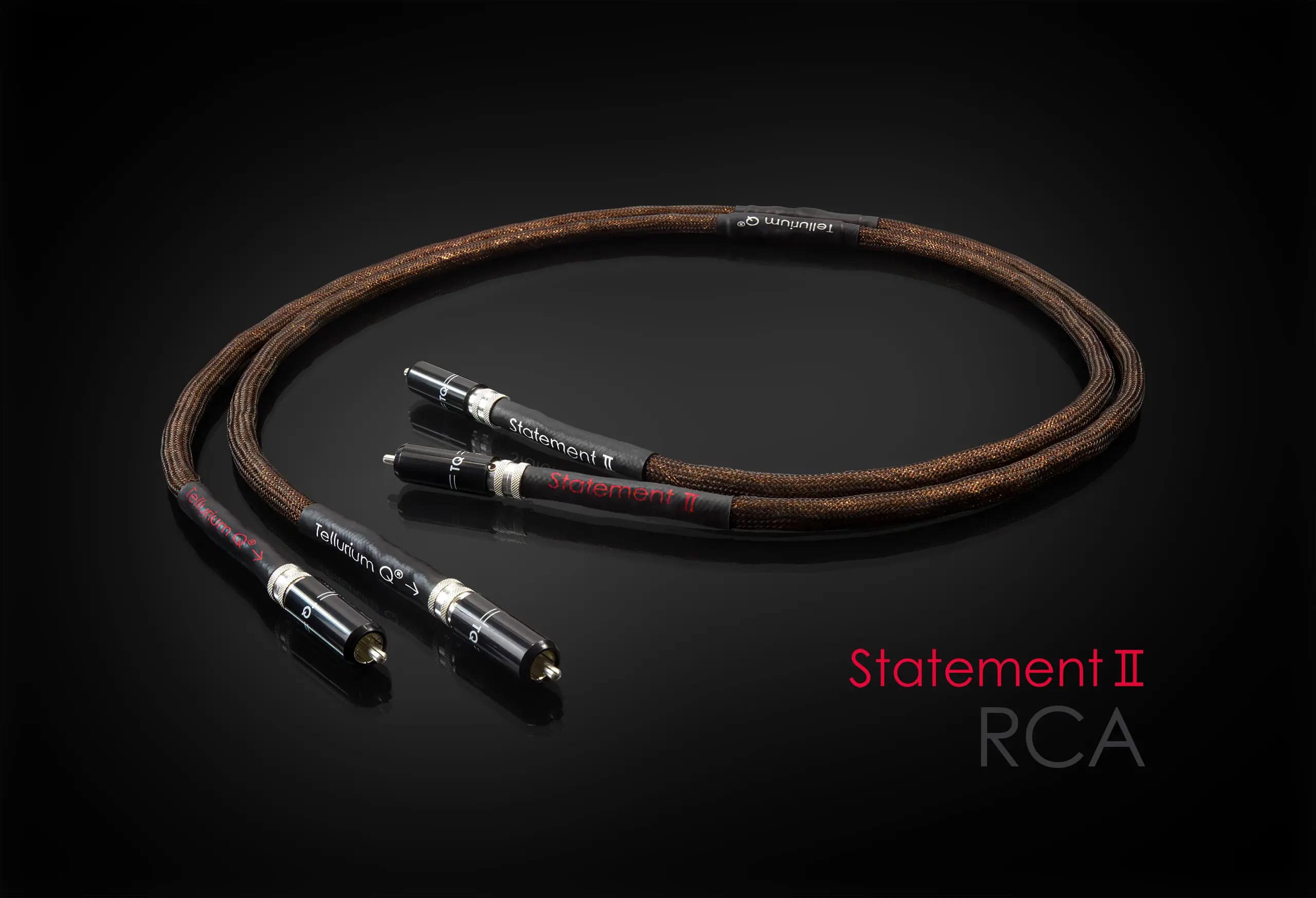 TELLURIUM Q Statement II RCA. Interconnecting cable.