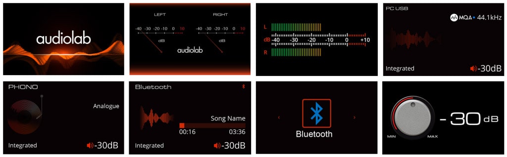 Audiolab Amp display Audiohum