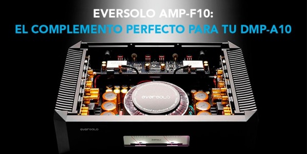 The perfect complement to your DMP-A10, the new Class AB power amplifier: Eversolo AMP-F10