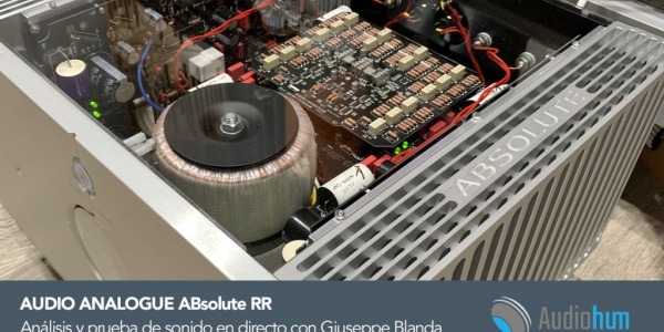 Audio analogue ABsolute RR | Análisis de Giuseppe Blanda y prueba de sonido