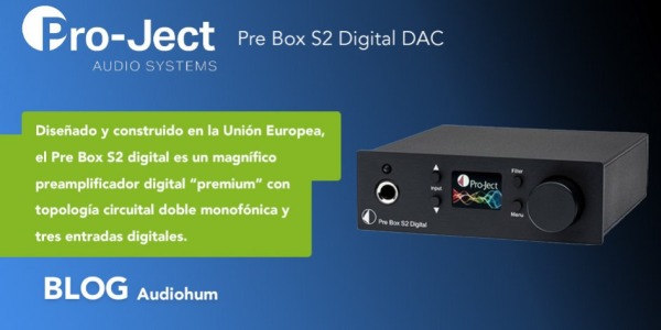 PRO-JECT Pre Box S2 DIGITAL. A superb stereo preamplifier with DAC