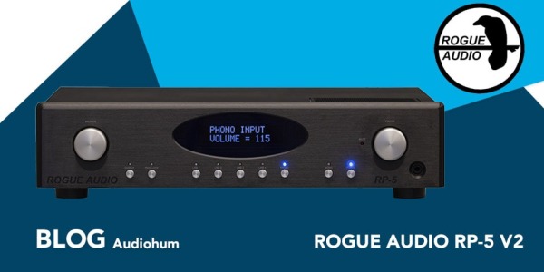 Nueva versión del magnífico Preamplificador ROGUE AUDIO RP-5 V2.