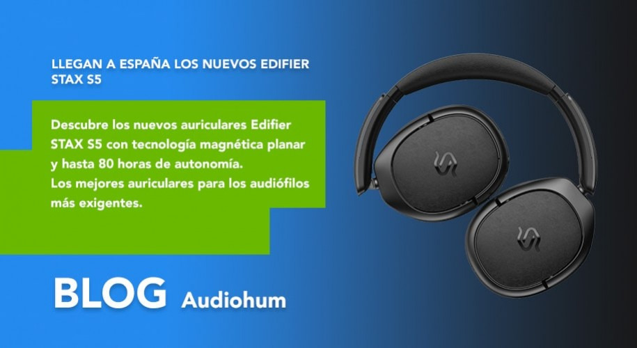 Edifier STAX S5: Auriculares Insignia de Edifier con audio de Alta Resolución