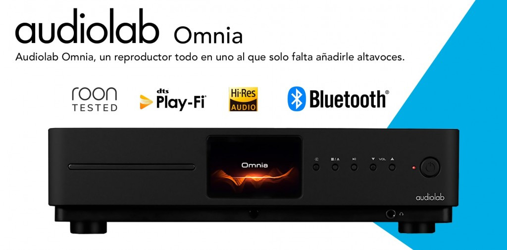 Audiolab Omnia, an all-in-one player. The essential for your audio equipment