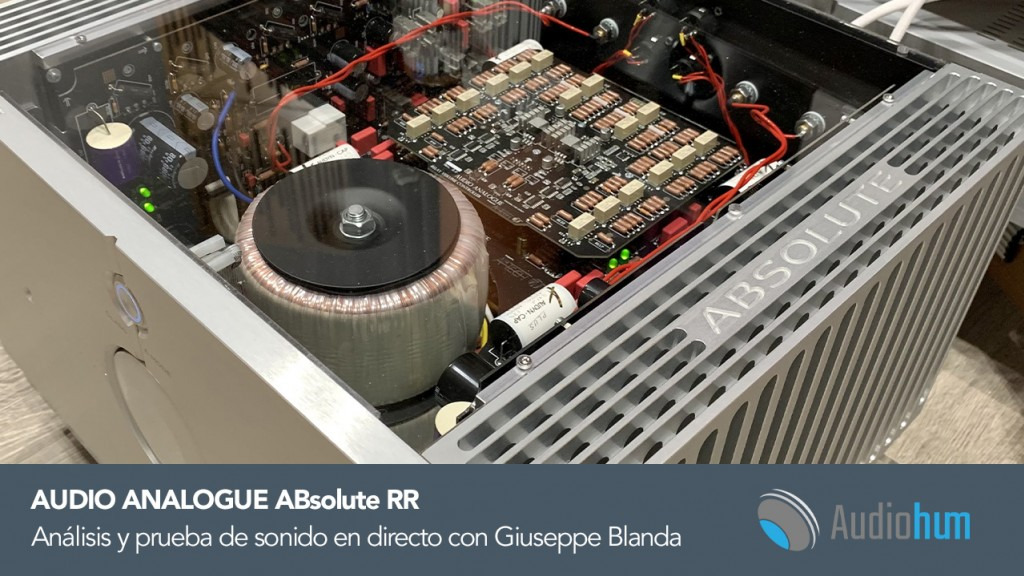 Audio analogue ABSolute RR | Analysis by Giuseppe Blanda and sound check