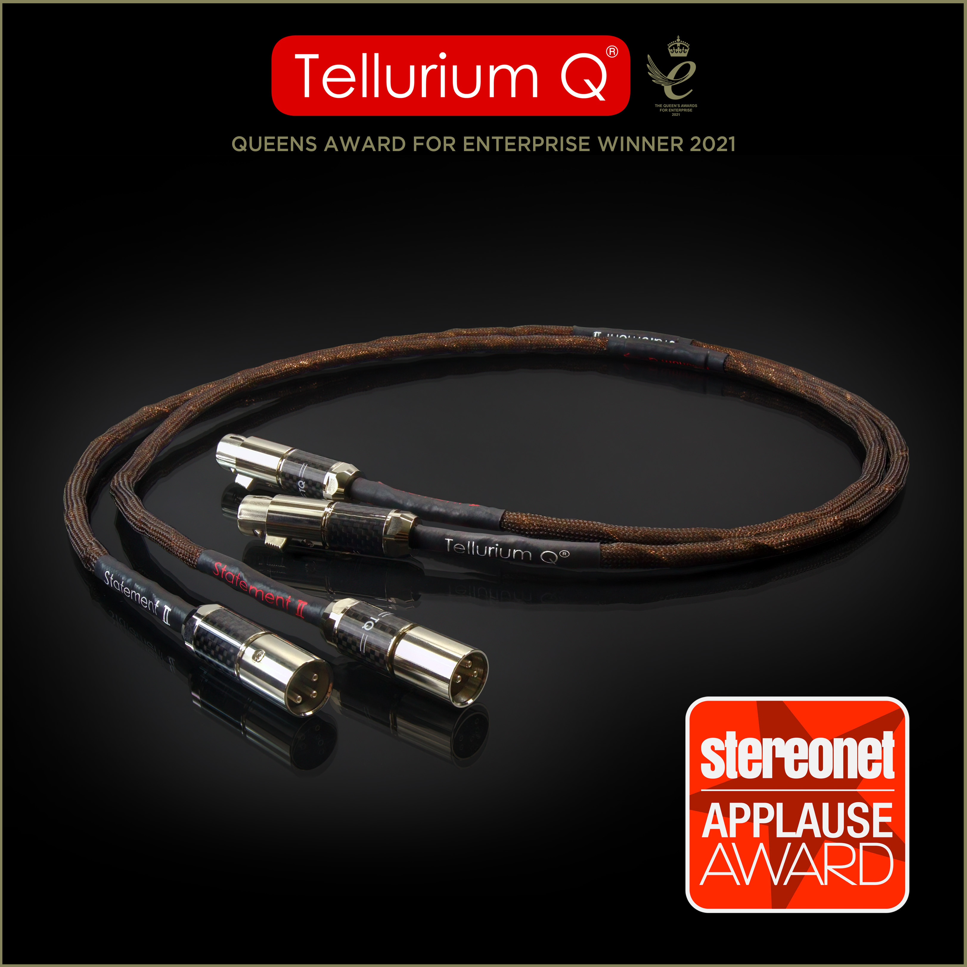 Review Tellurium Q Statement II XLR Interconnect by StereoNET