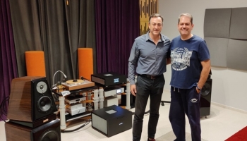 Konstantinos Pilios, Pilium Audio owner visit Audiohum