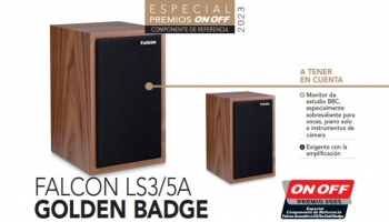 FALCON Ls3/5A Golden Badge Special Reference Components Award by On Off magazine