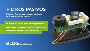 Fabrique su propio altavoz de dos vías con filtros pasivos